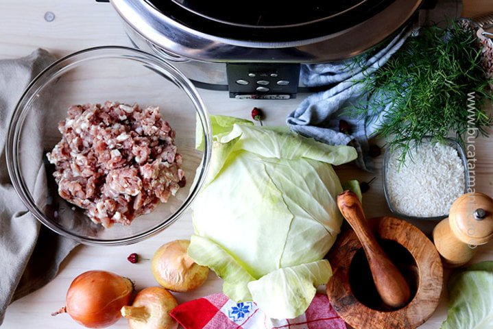 ingrediente varza umpluta