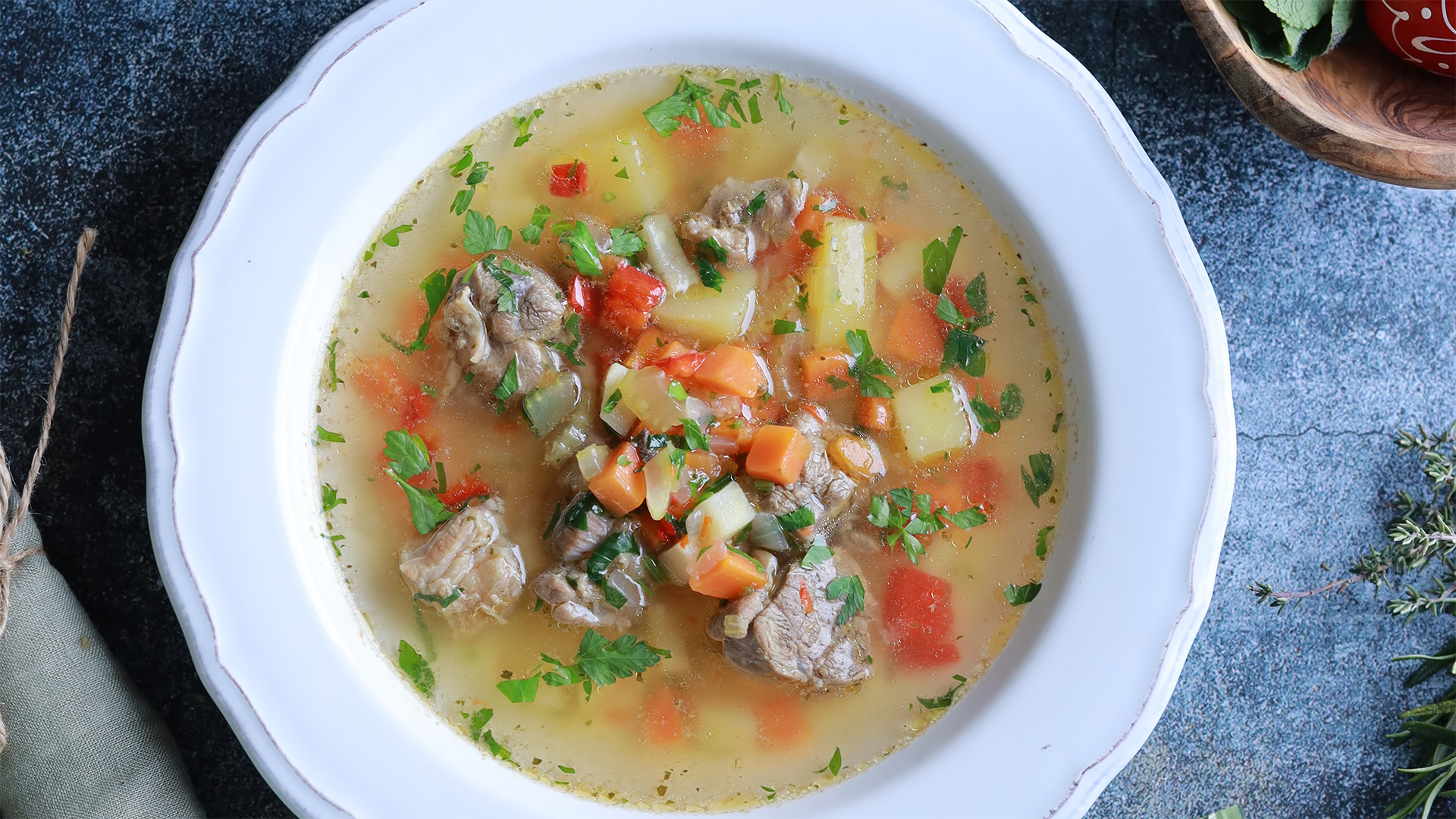 Ciorba de miel traditionala