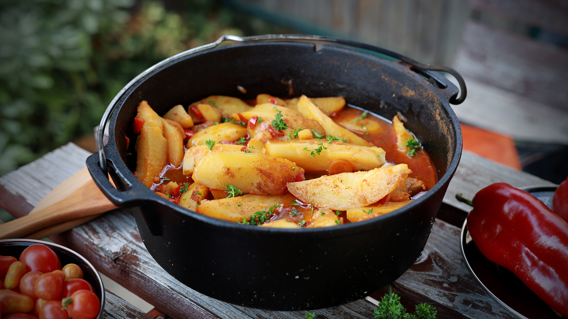 tocana de pui la ceaun gatita afara