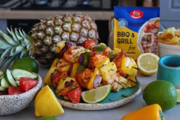 frigarui cu pui si ananas la air fryer