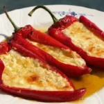 ardei umpluți cu feta la cuptor reteta greceasca