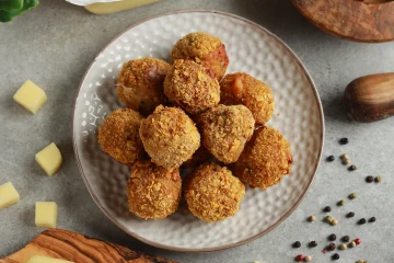 chifteluțe de pui cu mozzarella la airfryer