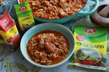mâncare de varză cu carne de porc